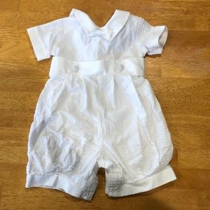 Boys baptism christening outfit